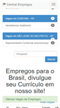Mobile Screenshot of centralempregos.com.br