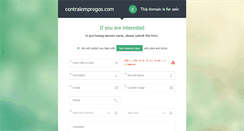 Desktop Screenshot of centralempregos.com